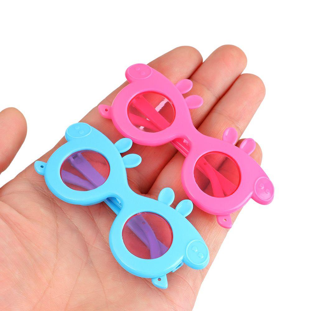 Mắt Kính Gọng Kim Loại Mini Dễ Thương Dành Cho Búp Bê