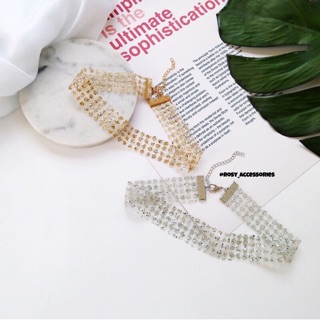 ROSY - GLITTER CHOKER (ẢNH THẬT Ở CUỐI!!!!)
