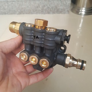 Đầu bơm máy rửa xe mini- Đầu máy bơm áp lực