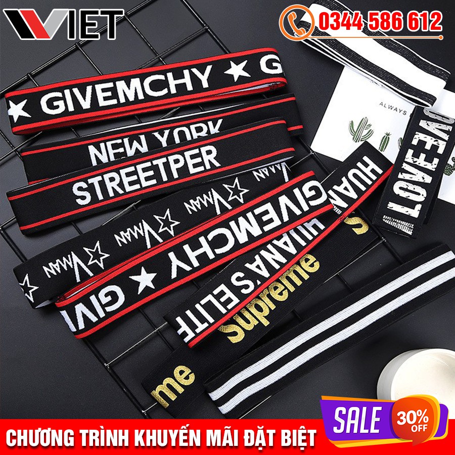 Băng Đô Headband Cài Tóc Co Dãn Thời Trang Hàn Quốc (Có Nhiều Mẫu)