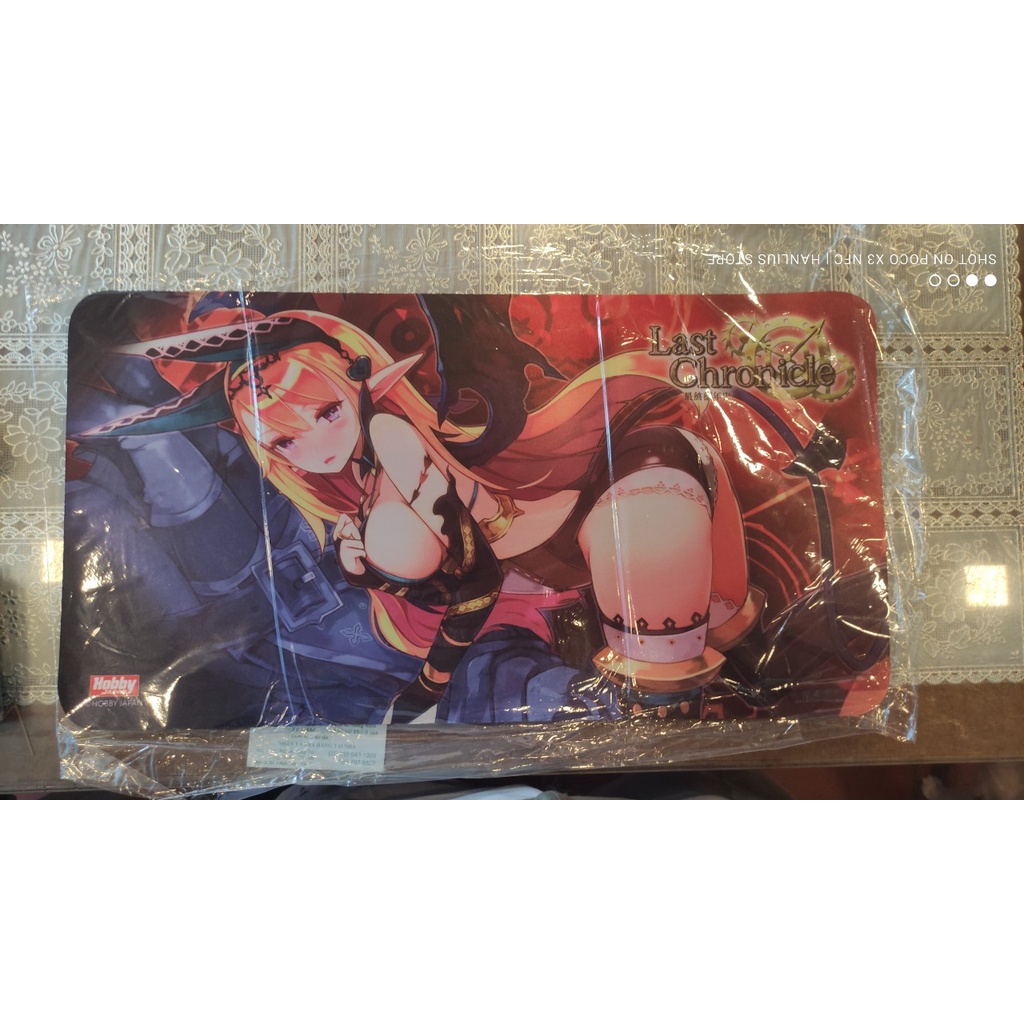 playmat lót chuột, thàm chơi game loại 1 last chronicle 29x54 cm