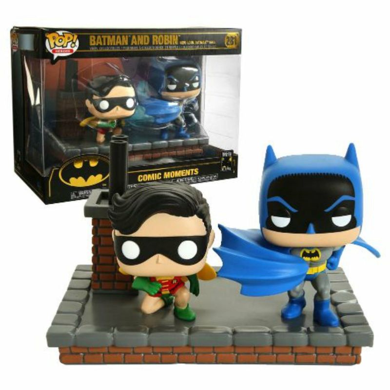 Funko POP Moment: Batman 80th - 1964 New Look Batman and Robin 2nd chính hãng