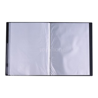 Cuốn bìa lá trong suốt 40 tờ đựng bản nhạc giấy tiện dụng an toàn
