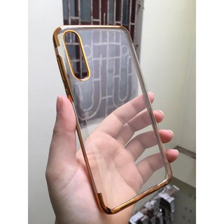 Ốp Lưng Vsmart Live Dẻo Trong Viền Màu