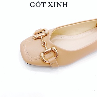 [Mã BMLT35 giảm đến 35K đơn 99K] Giày búp bê nữ GÓT XINH GX8 đế bệt da mờ