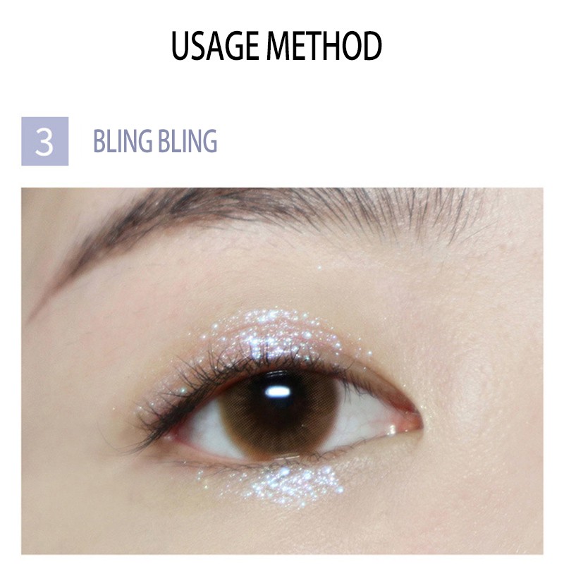 Phấn mắt dạng lỏng lâu trôi và không thấm nước 5 màu ánh sáng lung linh tùy chọn | BigBuy360 - bigbuy360.vn