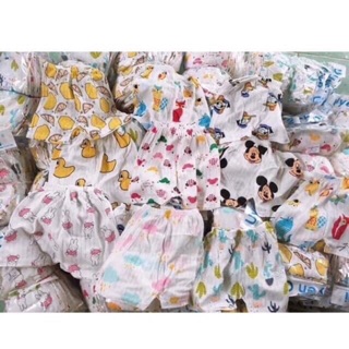 Quần cotton giấy set 10c