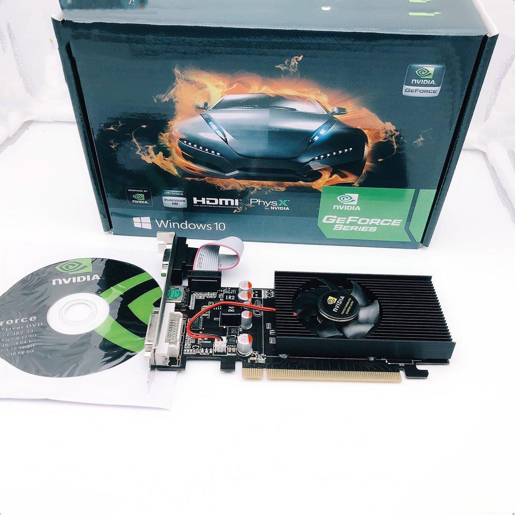 Card đồ họa rời Nvidia GT730 2GB DDR3 / phù hợp với thùng máy nhỏ | BigBuy360 - bigbuy360.vn