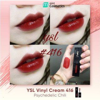 Son ysl 416 đỏ gạch