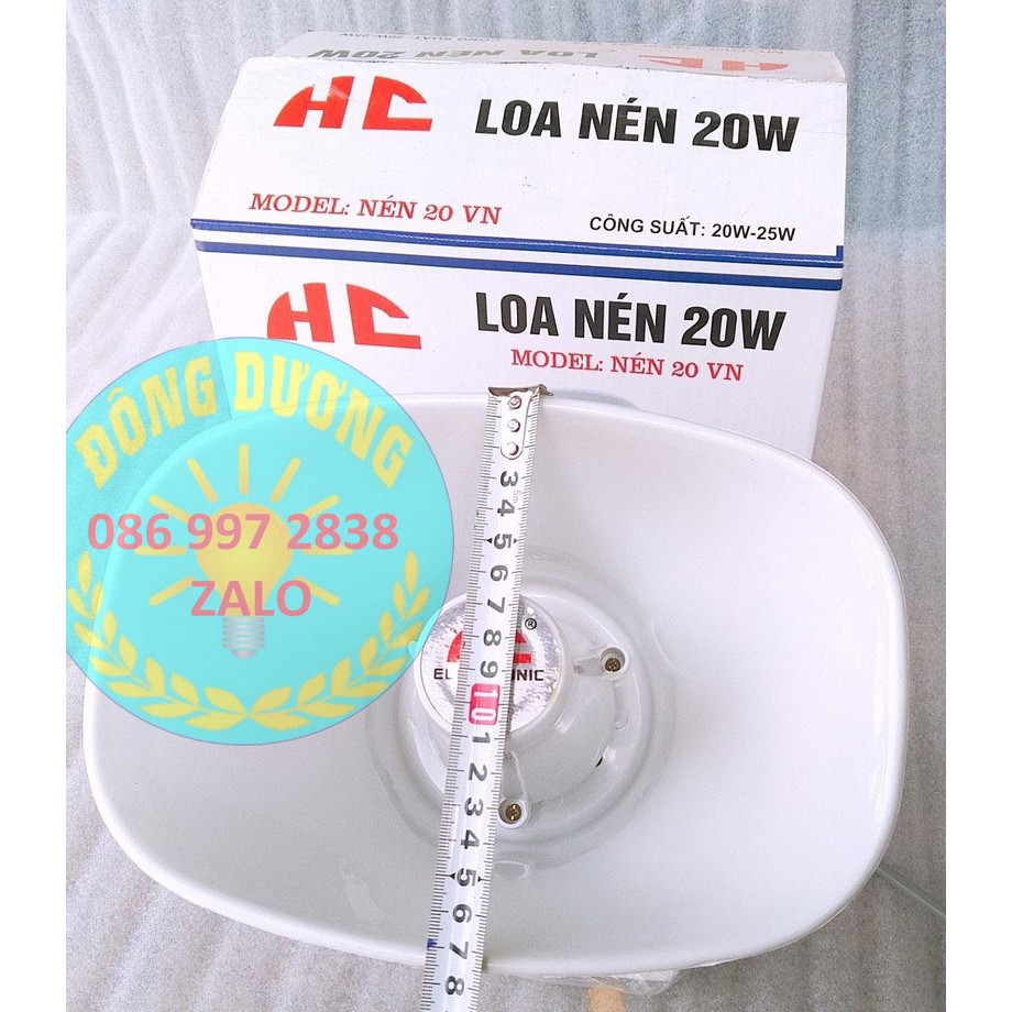 LOA PHÓNG THANH 20W HC - LOA NÉN 20W