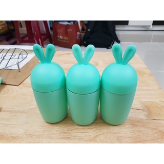Bình nước thủy tinh Tai thỏ 330ml