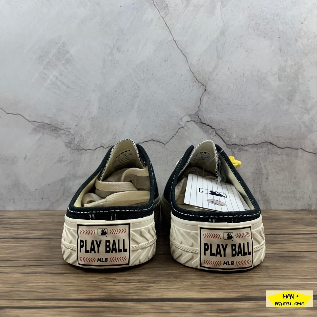 Sục Nữ, Giày đạp gót, Giày 𝐌𝐋 𝐁 đen chữ NY  hot trend, siêu đẹp dành cho nữ, nhóm đội