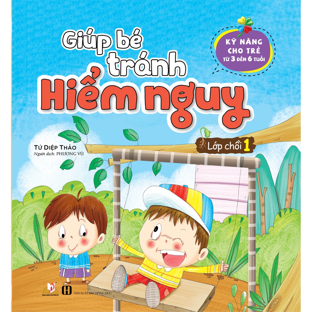 Sách Giúp Bé Tránh Hiểm Nguy - Bộ 6 cuốn cho bé từ 3 đến 6 tuổi