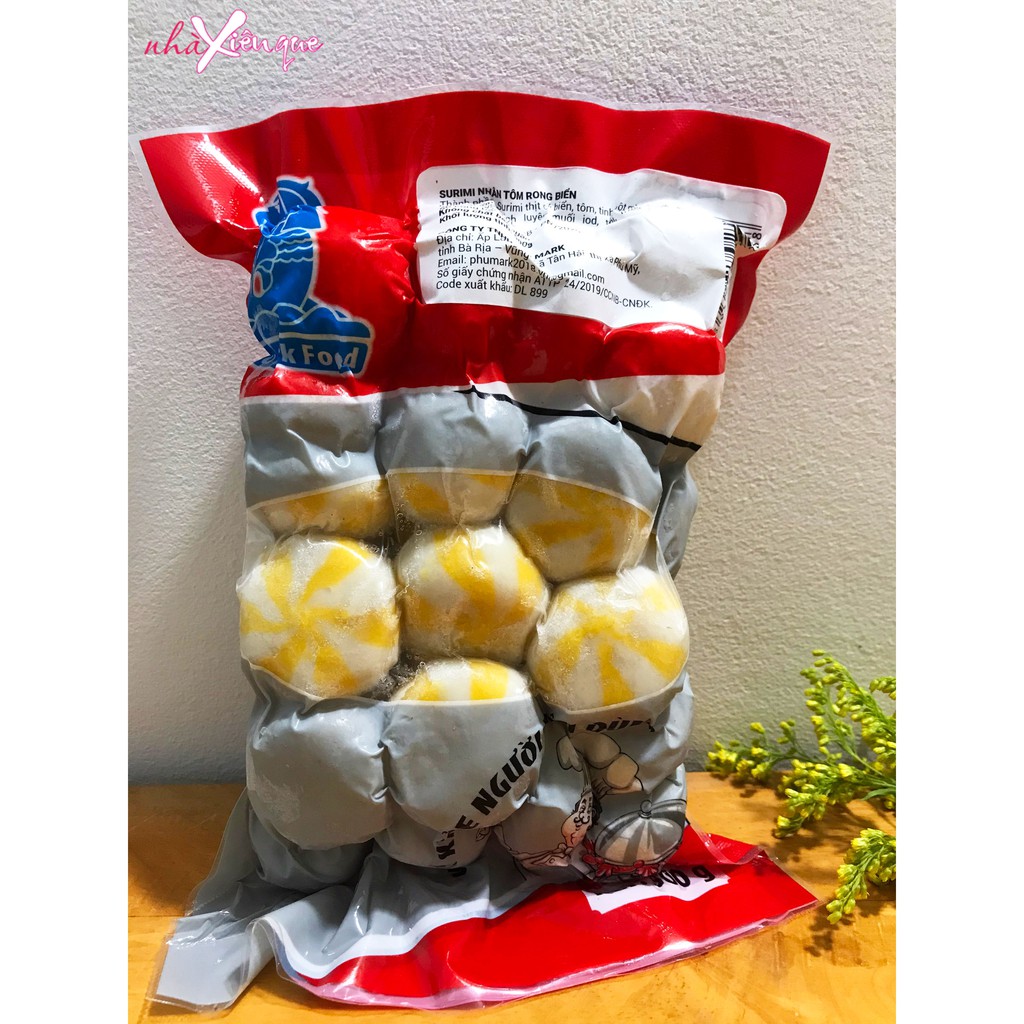 Viên Thả Lẩu, Bánh Bao Trứng Nhím, Bánh Bao Trứng Cá Hồi Malaysia Việt Nam, Phú Mark, Lacusina 5 sọc màu 500gram