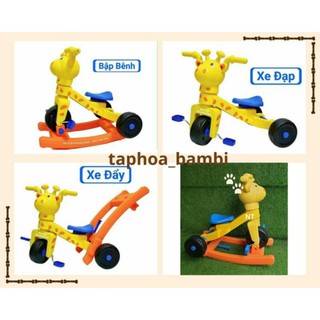 Xe Đạp, Bập Bênh 3 Trong 1 Grow