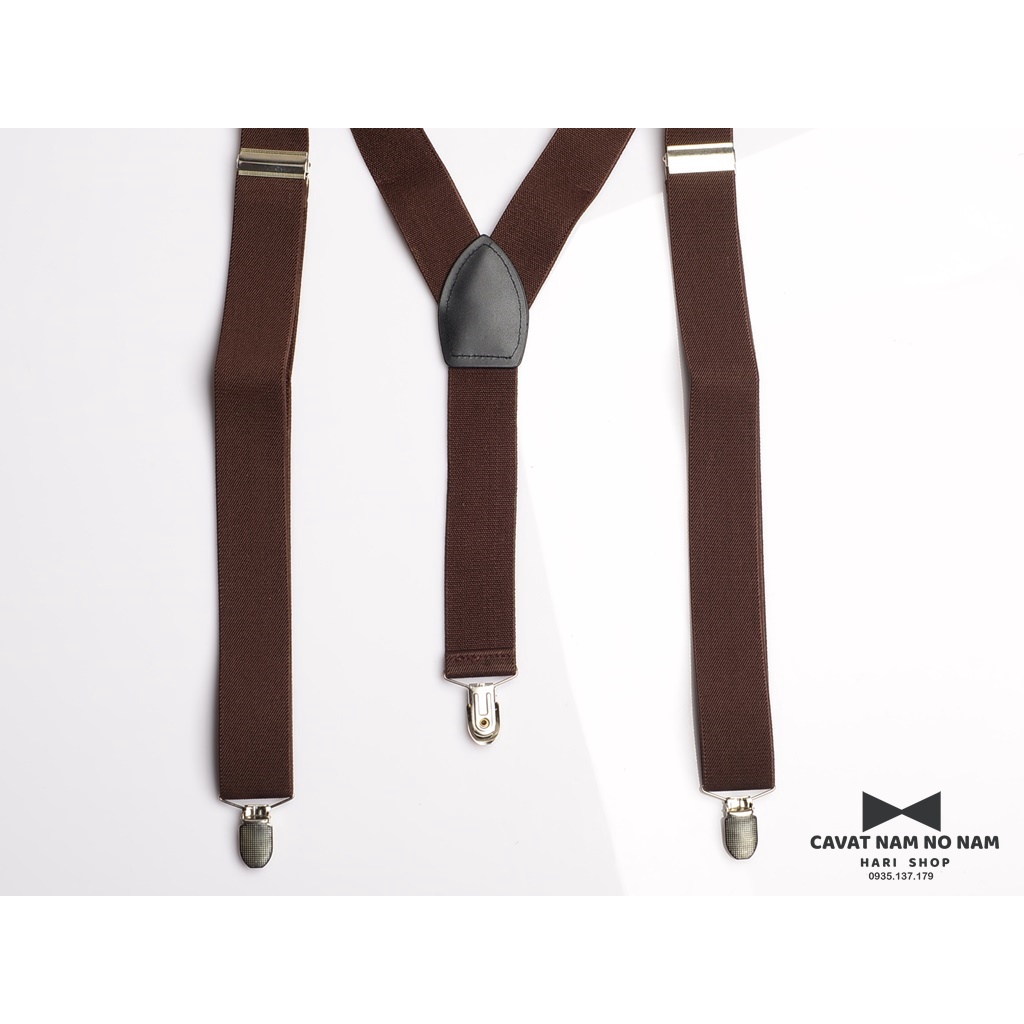 Dây đeo quần nam chữ Y 3.5cm - dây yếm quần nam cao cấp
