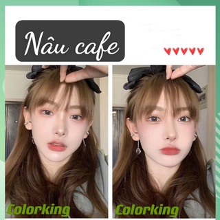 Thuốc nhuộm tóc Nâu coffee Nâu cafe không tẩy-COLORKING