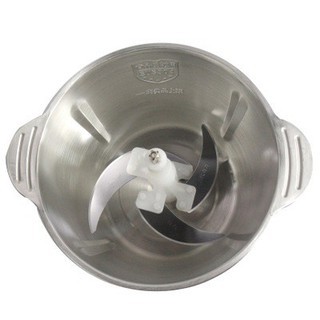 Máy Xay Thịt Cối Inox 304 Dung Tích 2 Lít 4 lưỡi Dao Siêu Bén Xay Thịt Xay Cá Tiện Lợi