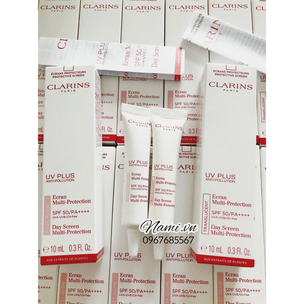 Kem Chống Nắng Clarins UV Plus Anti-Pollution Day Screen Multi Protection SPF 50 PA++++