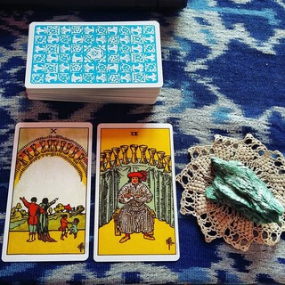 Bộ Bài Original Rider Waite Tarot Set (Guu Tarot Shop)
