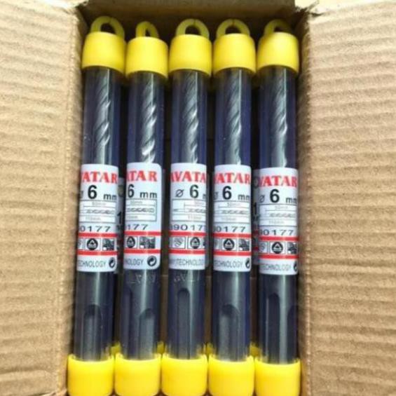 10 mũi khoan bê tông AVATAR / phi 6