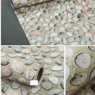 Combo decal giấy dán giả sỏi 