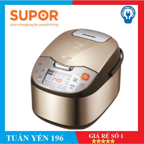 Nồi cơm điện cao tần lòng nồi Niêu Supor CFXB50HC12VN - 1.8L