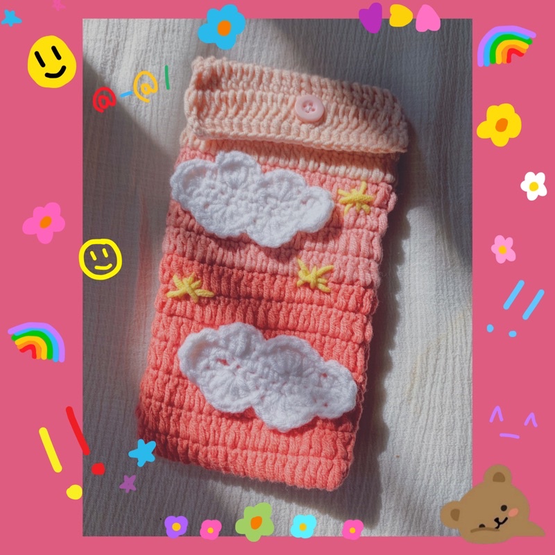 Túi đựng máy tính hình mây mộng mơ ☁️