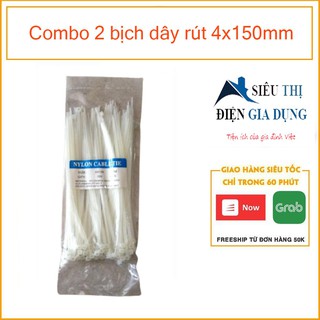 Dây rút nhựa 10cm ,15cm, 20cm, 25cm, 30cm ( Khoảng 80 sợi/bịch ) MUA 10 TẶNG 1 nhé