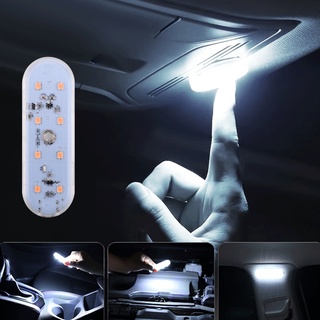 Đèn Led 8 Bóng Cảm Ứng Không Dây Sạc USB Độ Sáng Cao Cho Xe Hơi