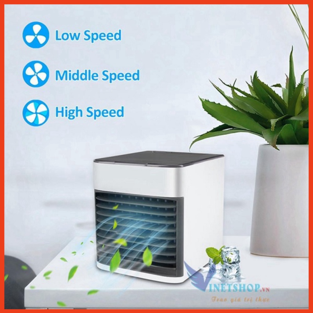 Quạt Điều Hòa Mini - Máy Điều Hòa Hơi Nước Siêu Mát - Điều Hoà Phun Sương