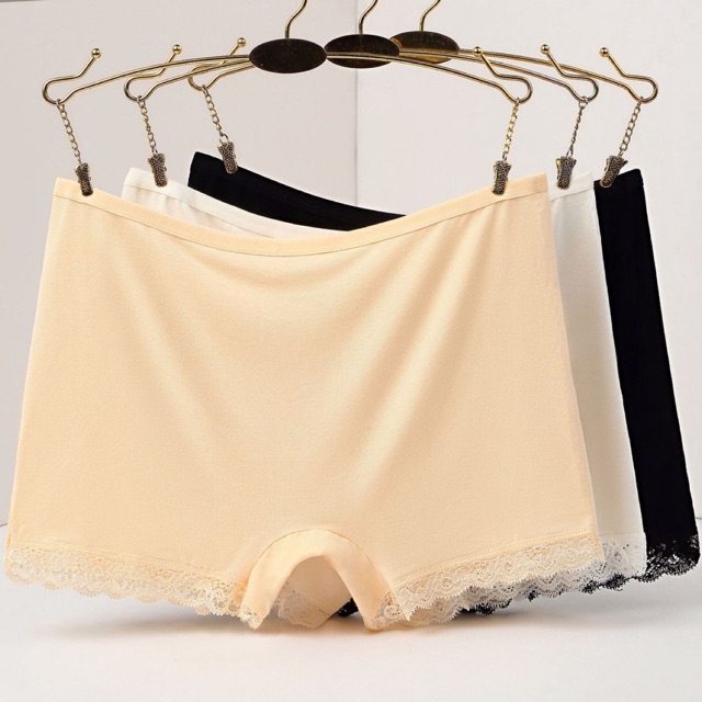 Quần Đùi Mặc Váy Cotton Chân Ren (1820)