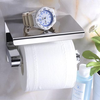 Hộp đựng giấy vệ sinh inox 304 mẫu dán tường