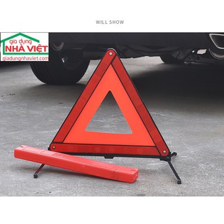 Tam giác phản quang cảnh báo nguy hiểm ô tô dừng khẩn cấp gấp gọn