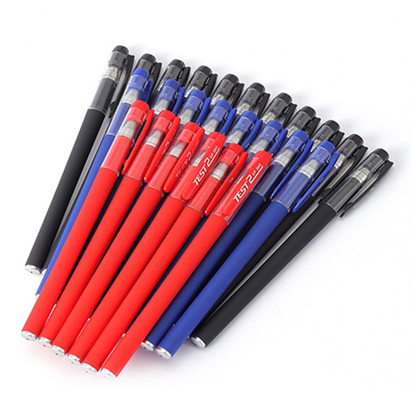 Bộ 10 Ngòi Bút 0.5mm Thay Thế Màu Xanh Dương / Đen Chất Lượng Cao
