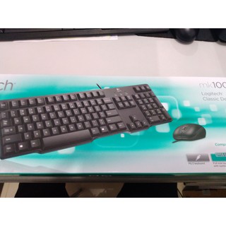 Bộ bàn phím chuột Logitech MK100