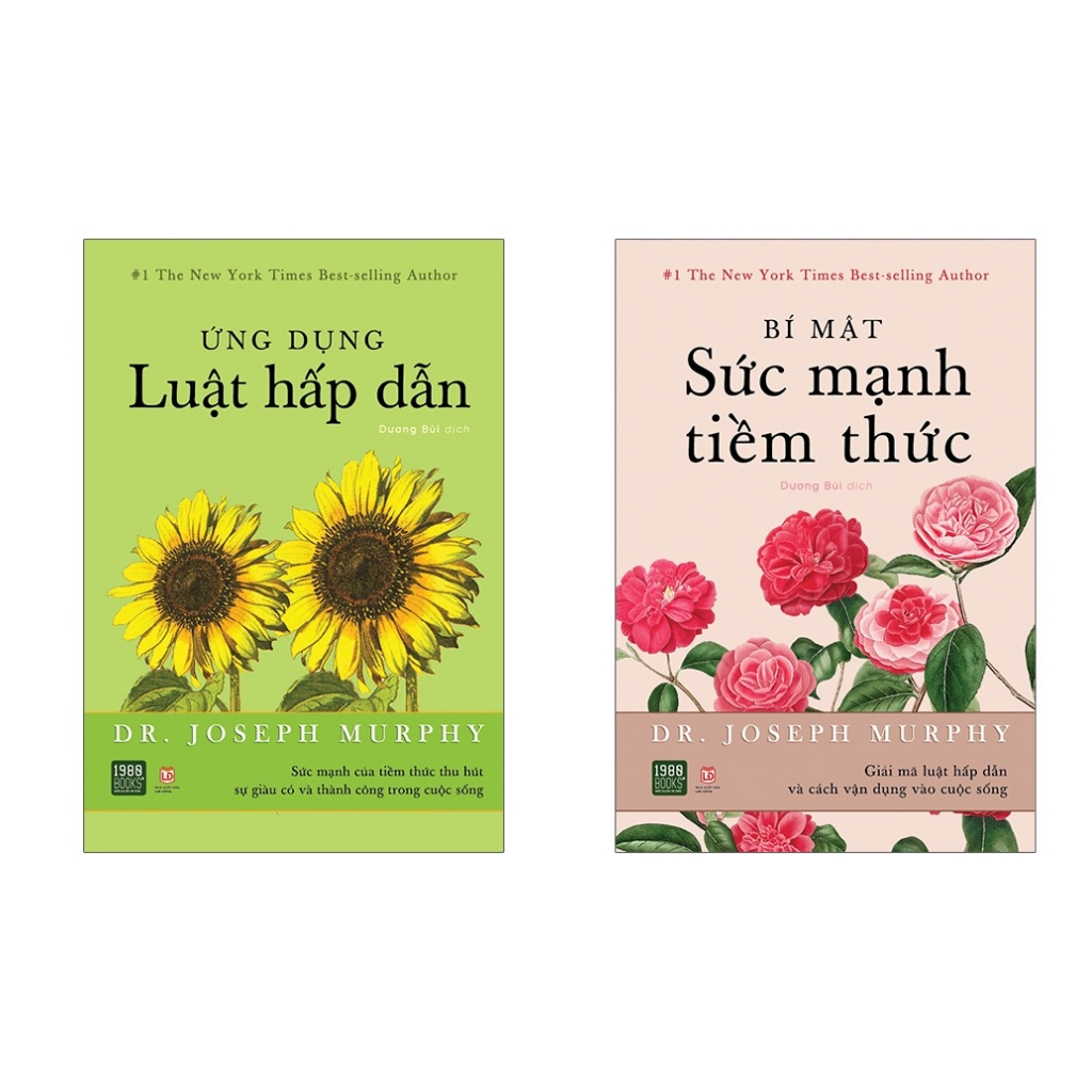 Sách - Combo Ứng Dụng Luật Hấp Dẫn + Bí Mật Sức Mạnh Tiềm Thức