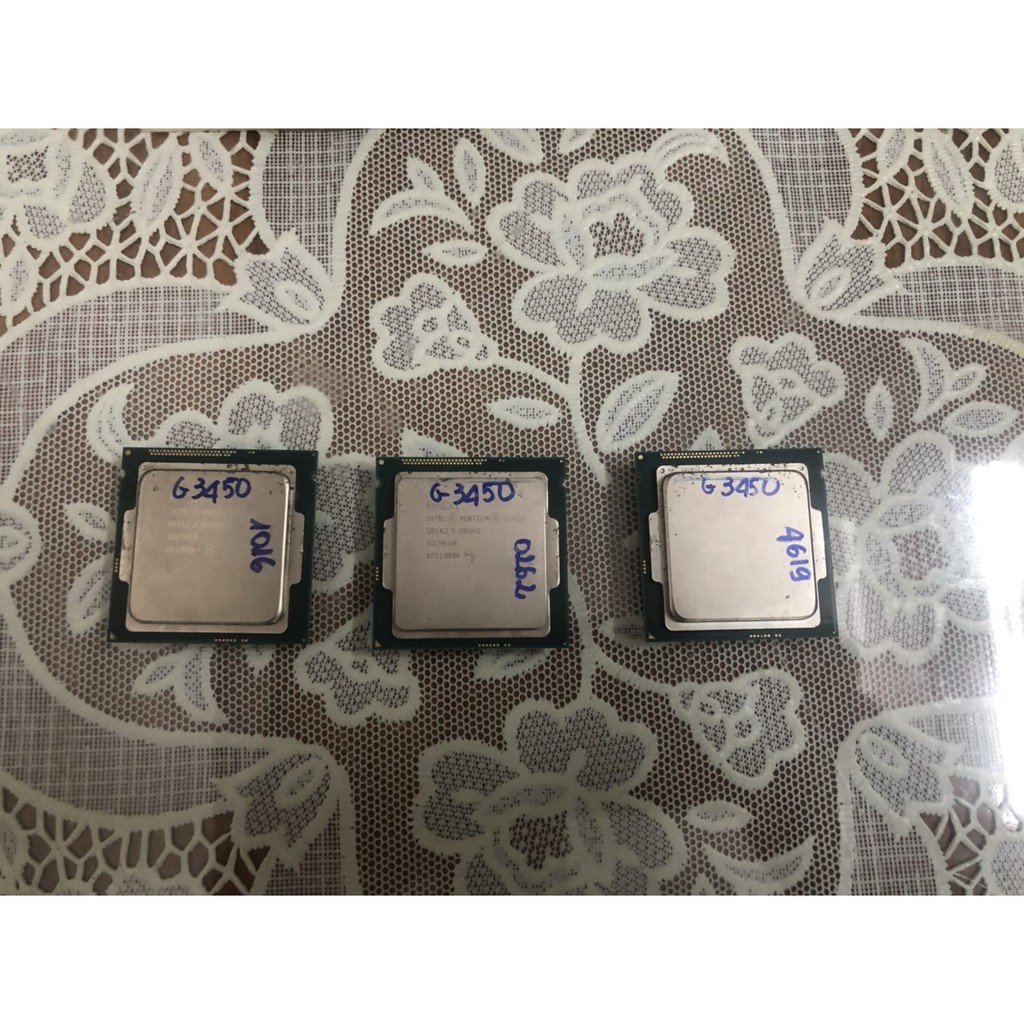 CPU Bộ Vi Xử Lý G 3450 Sk 1150 - CHÂN CPU ĐẸP HÀNG KHÔNG KÉN MAIN - VI TÍNH BẮC HẢI