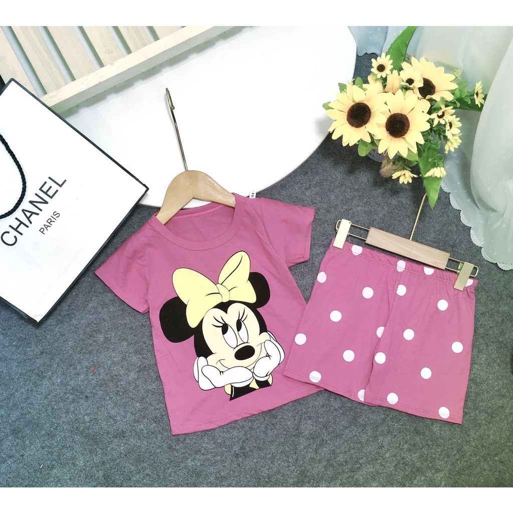Bộ bé gái Mickey cực xinh 20-27kg