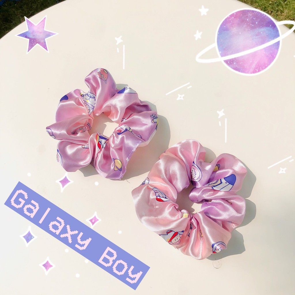 Cột tóc Scrunchies Galaxy Boy