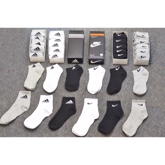 Tất hộp Adidas- Nike