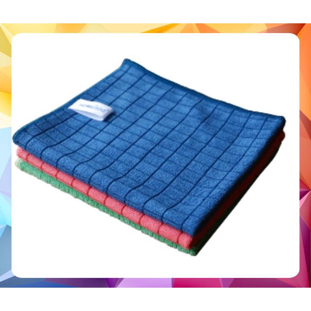 Bộ 3 Khăn Lau Siêu Sạch Đa Năng 30*35 Homeinno Cao Cấp