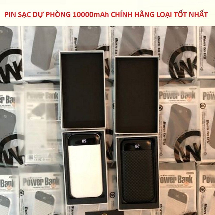 Pin Sạc Dự Phòng Chính Hãng WK Design Model WP-077 Dung Lượng 10000mAh