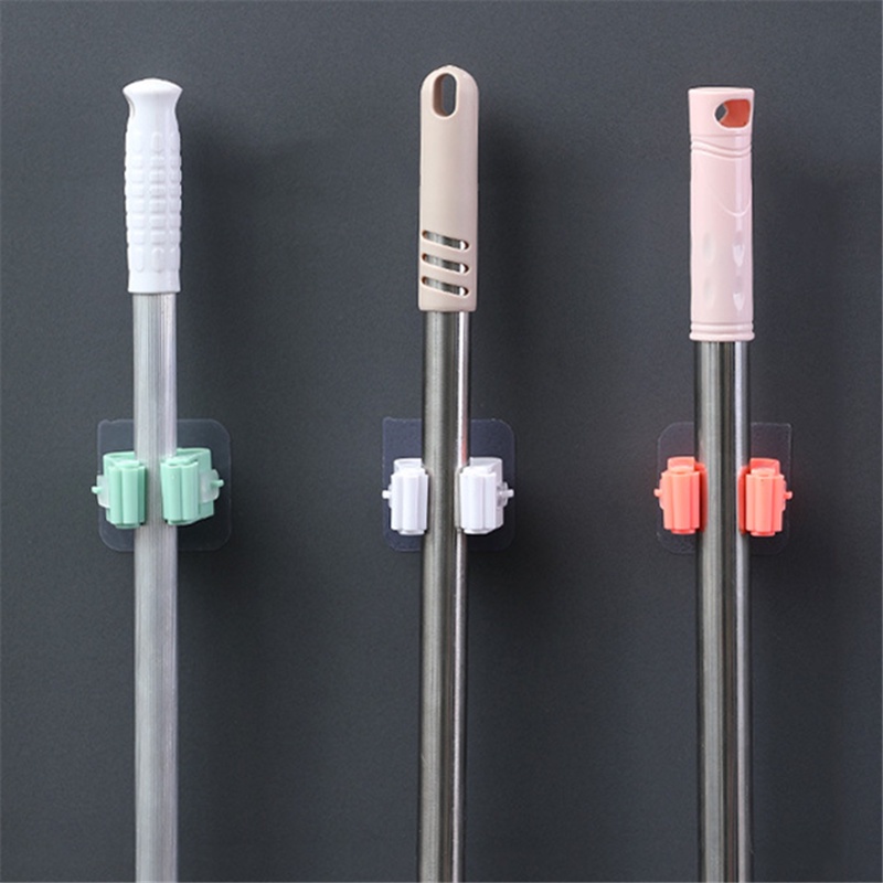 Bộ 3 Móc Treo Cây Lau Nhà Gắn Tường