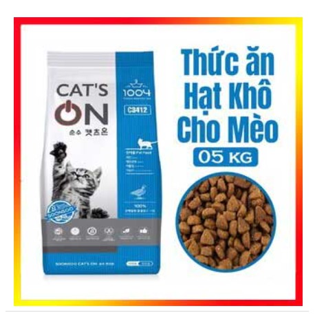 Thức ăn hạt cho mèo CAT’S ON Hàn Quốc bao 5kg