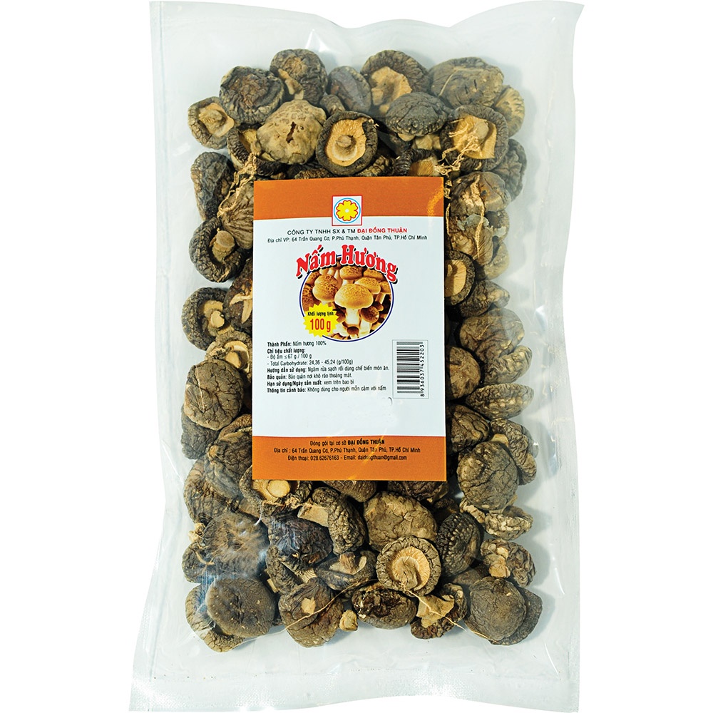 Nấm hương khô Đại Đồng Thuận 100gr