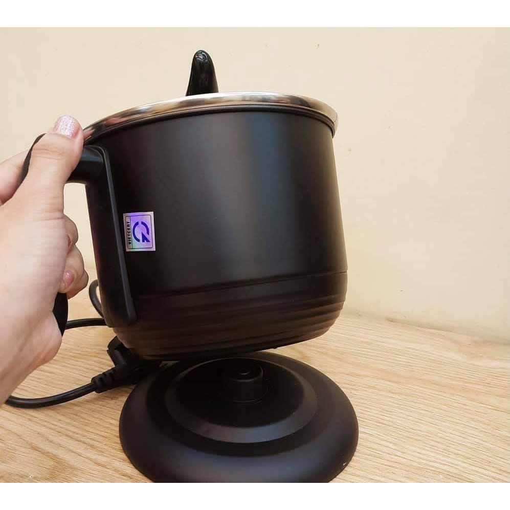 Nồi Lẩu Điện, ca nấu mì Mini Đa Năng Lock &amp; Lock Multi Pot 1.2L EJP316BLK