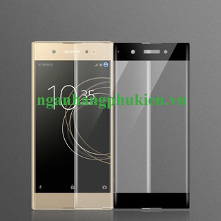 Dán kính cường lực 4D màu full toàn bộ màn hình cho Sony Xperia XZ/XZS