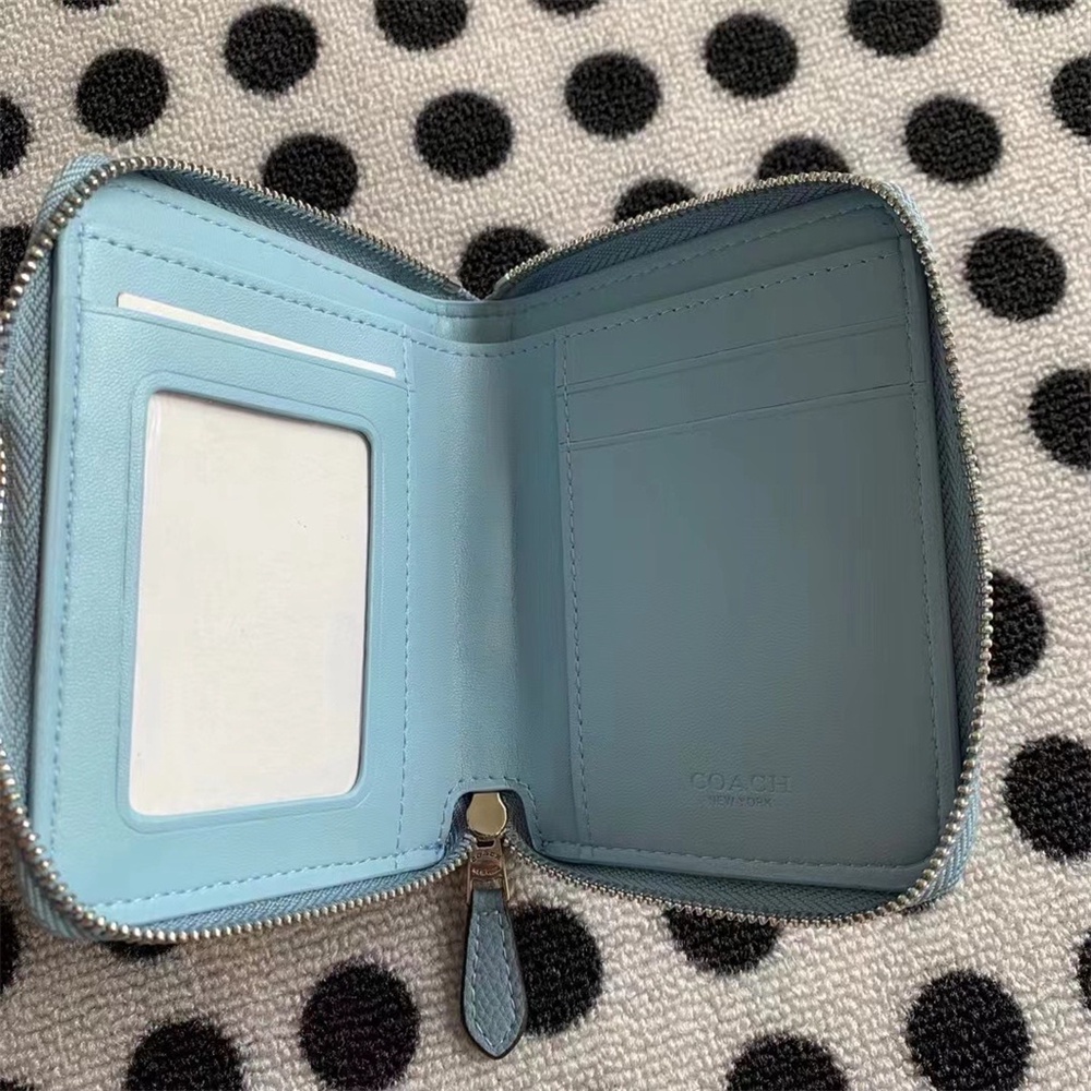 Coach C8323 Lonnie Nhỏ Zip Xung Quanh Ví Nữ Gấp Ví Ngắn 8323