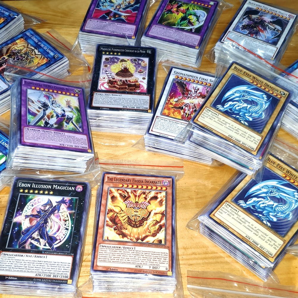 [Mã TOYJAN hoàn 20K xu đơn 50K] In bài Yugioh ❤️AnhKAI❤️ Thẻ bài Yugioh in 2 mặt theo yêu cầu